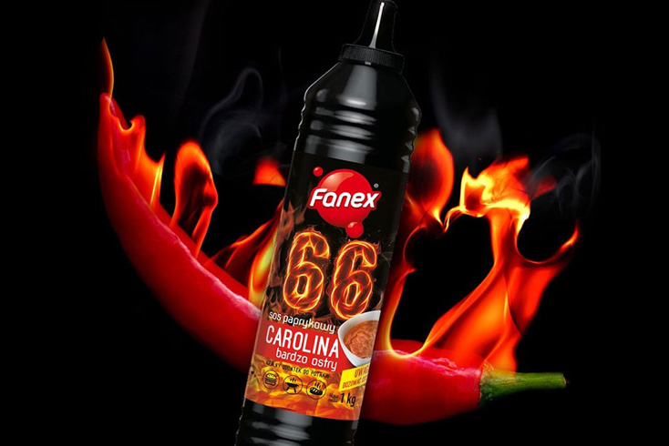 Bardzo ostry sos Carolina - Fanex
