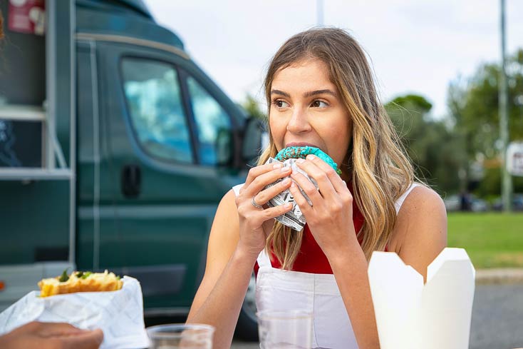 Burger z food trucka - Fanex