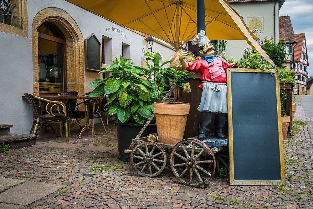 Ogródek restauracyjny